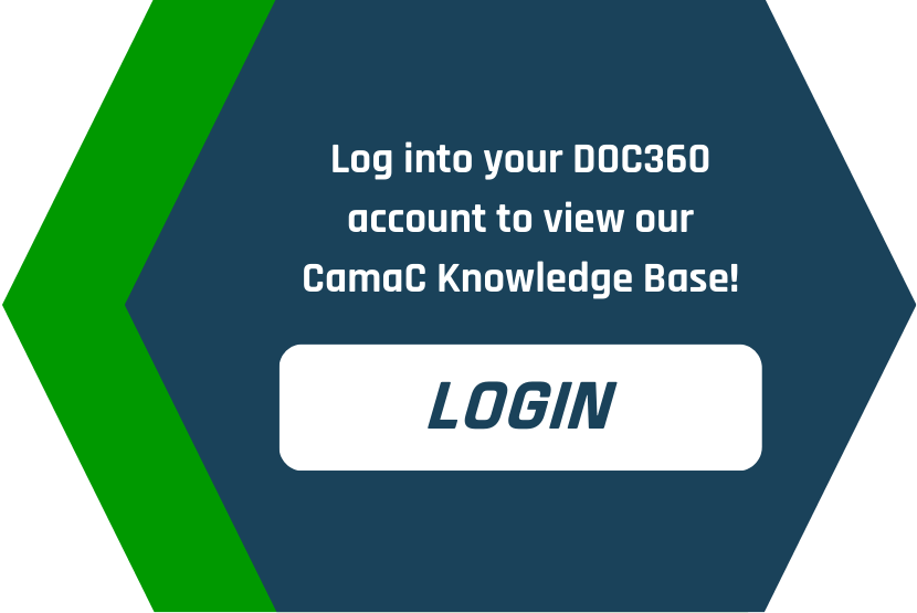 Log into your DOC360 account to view our CamaC Knowledge Base!